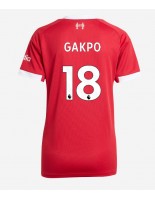 Liverpool Cody Gakpo #18 Hjemmedrakt Dame 2025-26 Korte ermer
